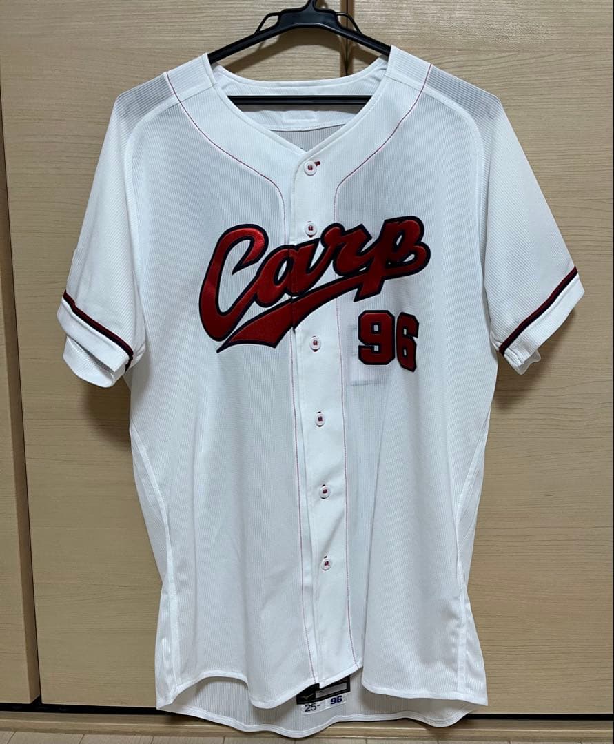 広島東洋カープ　プロ仕様ユニフォーム　中村奨成選手　サイズO プロコレ