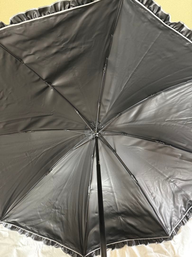 【芦屋ロサブラン】折りたたみ日傘【ダンガリーグレー】