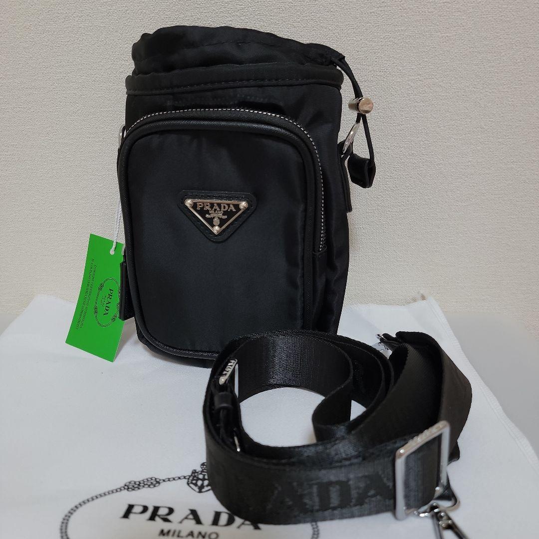 PRADA 黒 ナイロン ショルダーバッグ