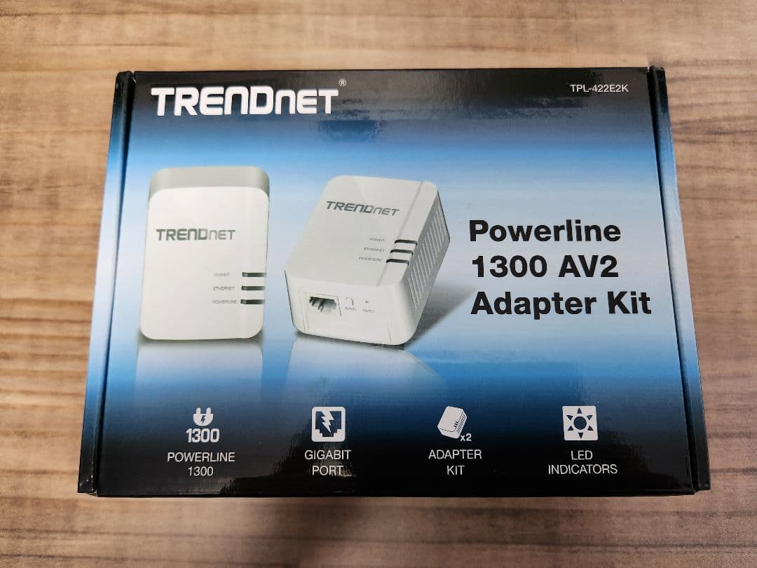ルーター・ネットワーク機器 TRENDnet Powerline 1300 AV2 Adapter Kit