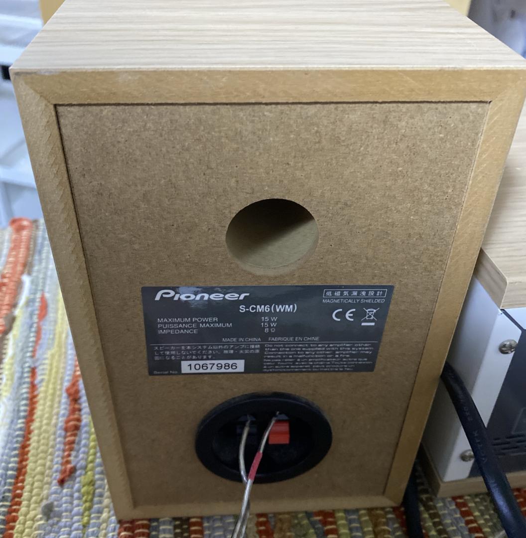 pioneer CD・Bluetooth対応コンポ X-CM56 2017年製