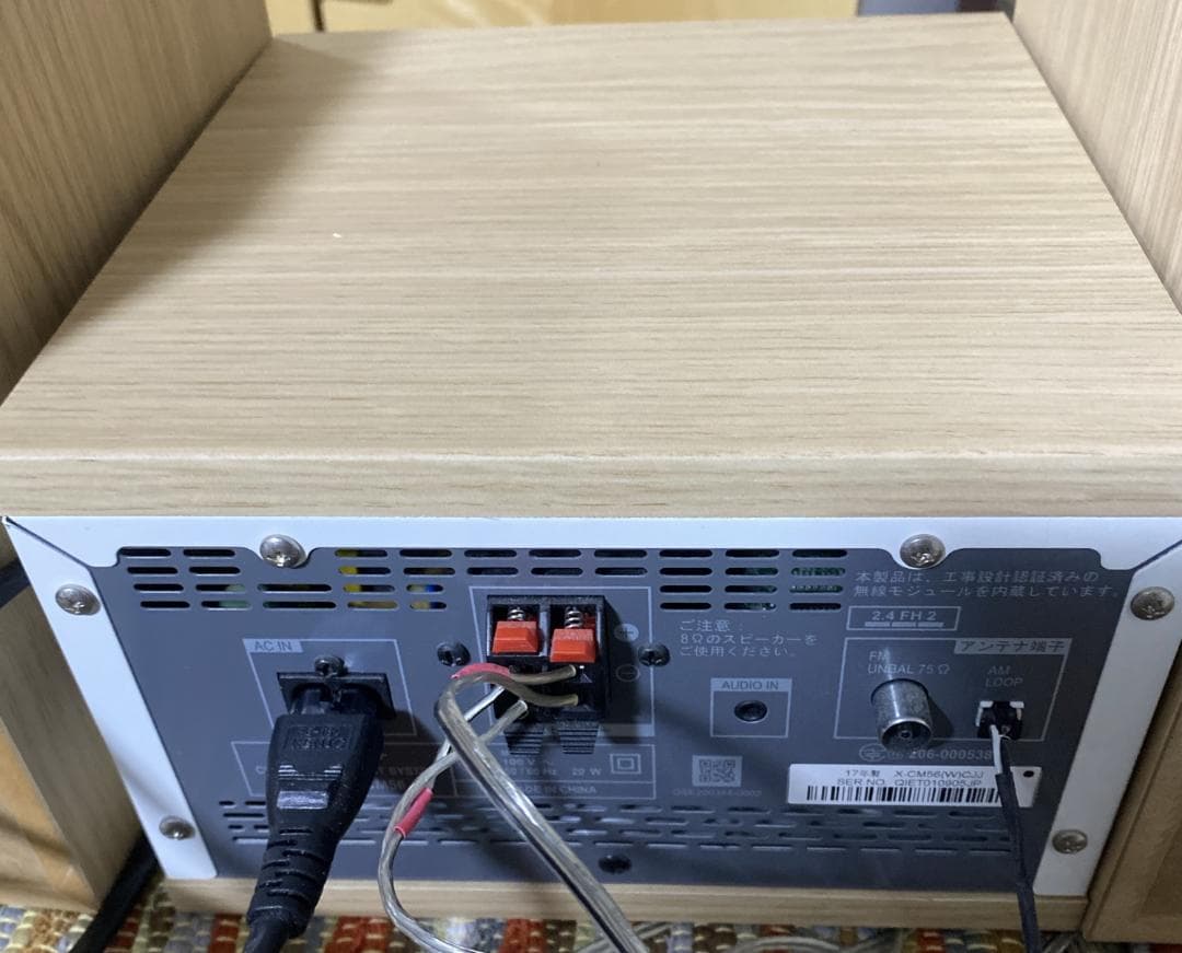 pioneer CD・Bluetooth対応コンポ X-CM56 2017年製