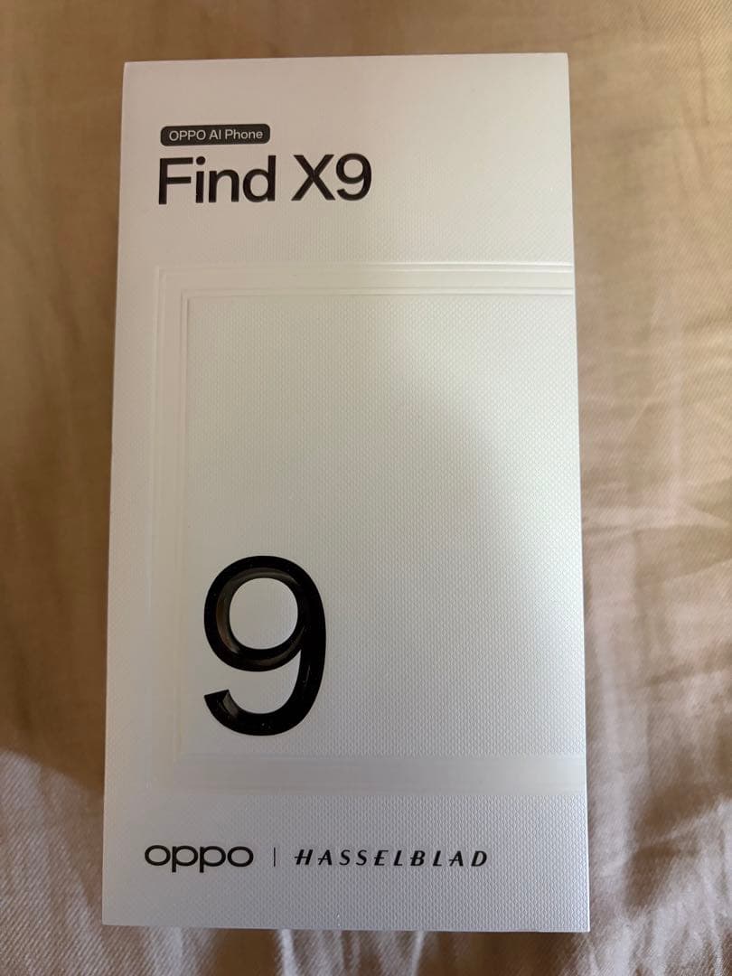 【極美品】oppo Find X9 本体プラス付属品一式