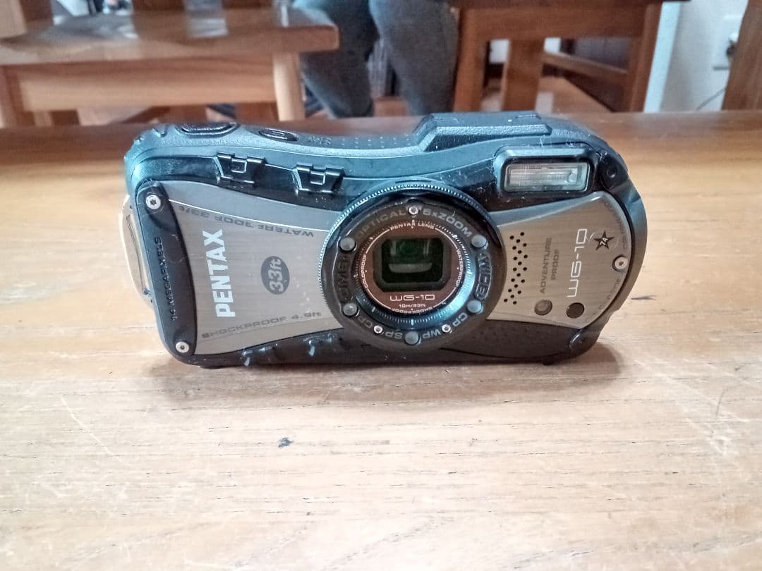 【動作確認済】PENTAX WG-10 防水・耐衝撃 デジタルカメラ