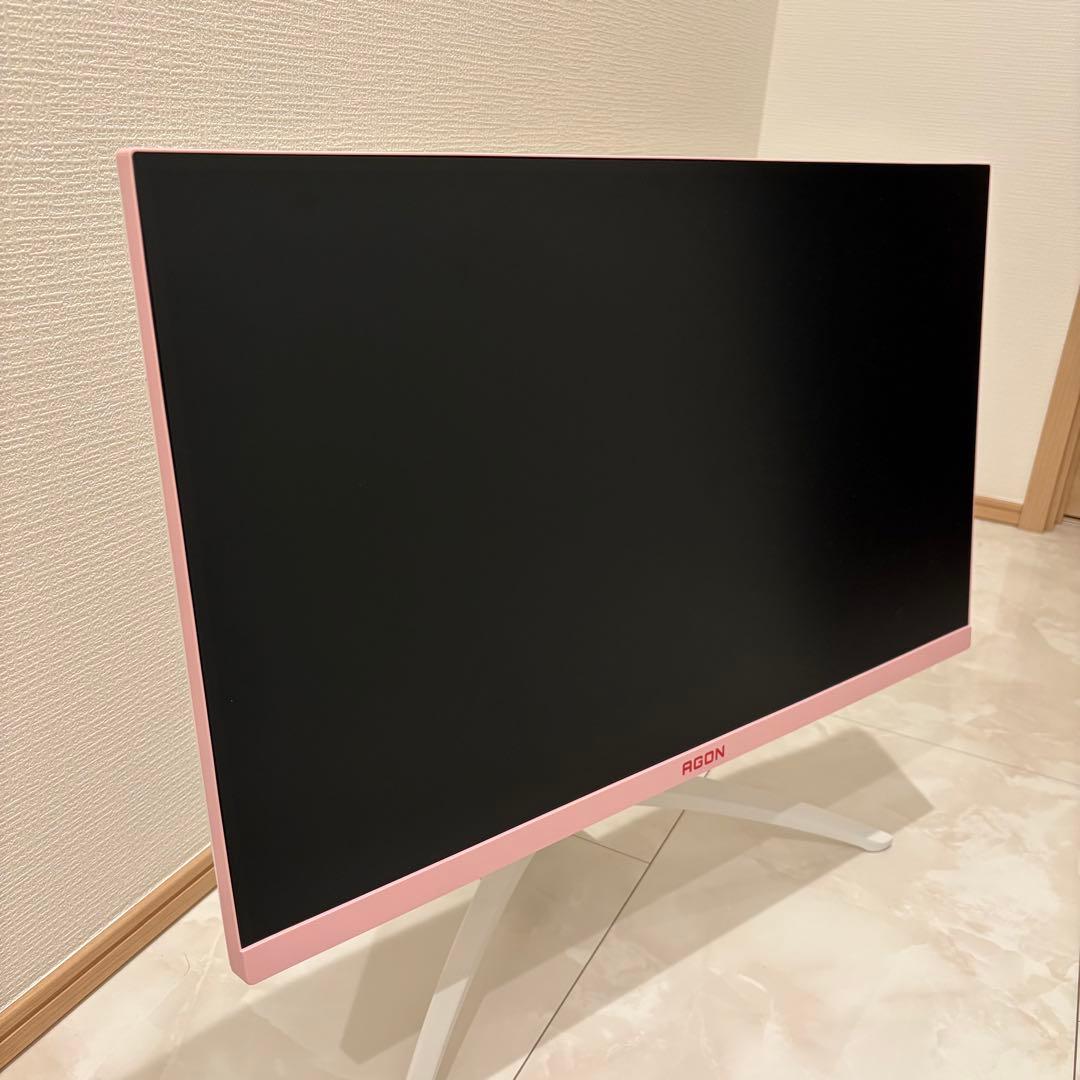 AOC ゲーミング モニター ピンク