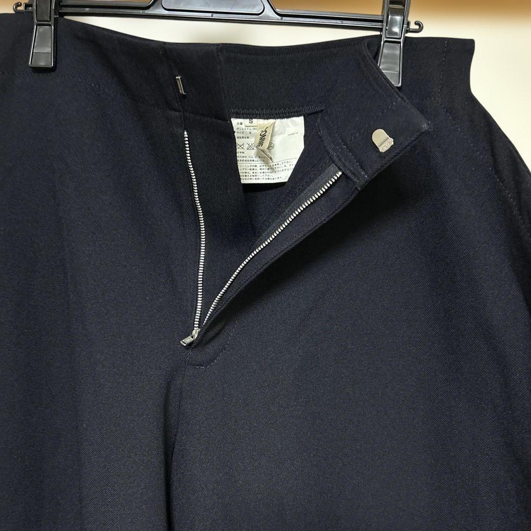 コムデギャルソン　二次元平面デザイン　濃紺　ハーフパンツパンツ