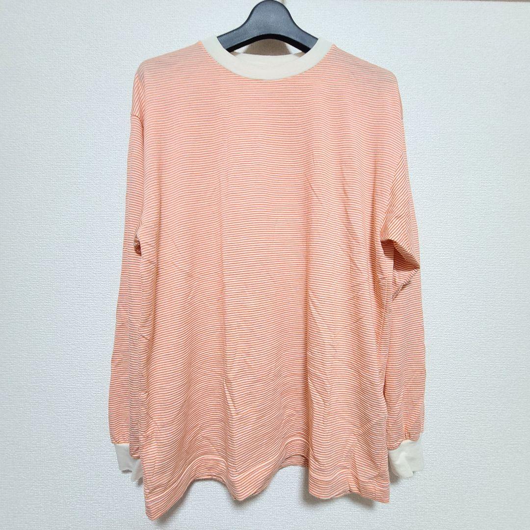 onc merino オレンジ サイズ3 ロングスリーブTシャツ