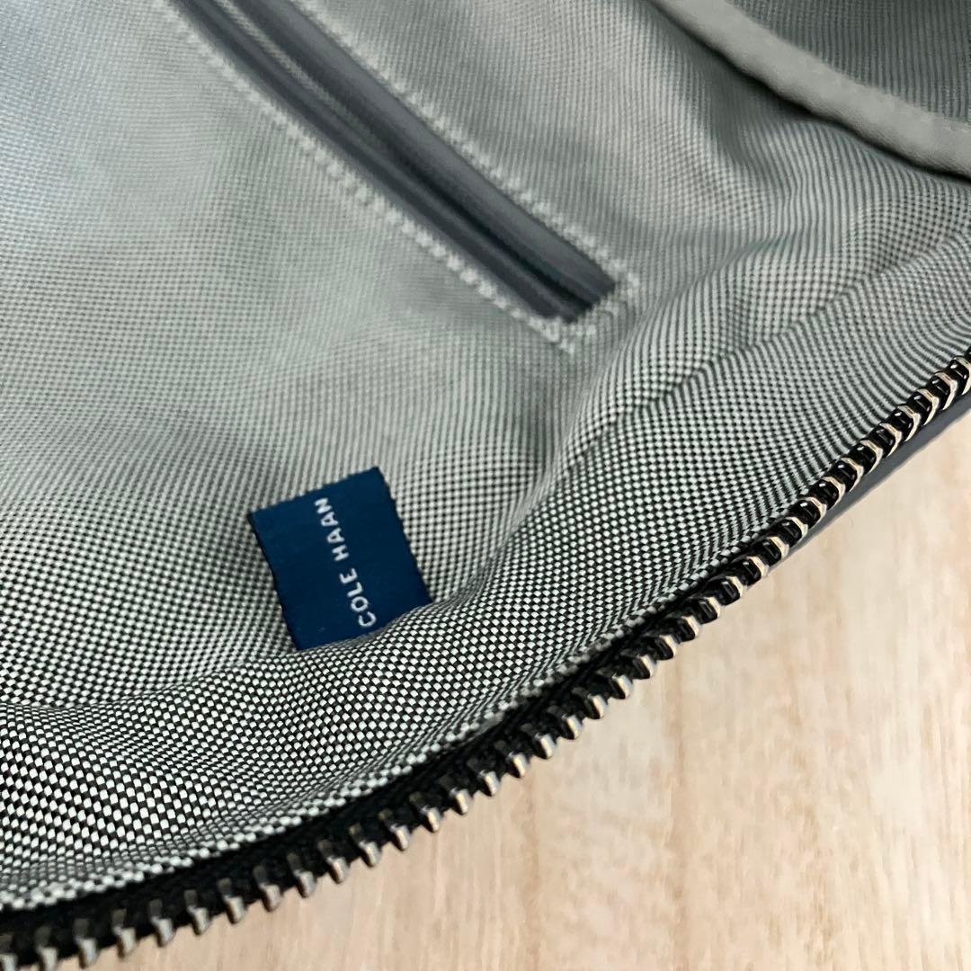 【訳あり】コールハーン マシュー バックパック 本革 A4/PC収納 黒