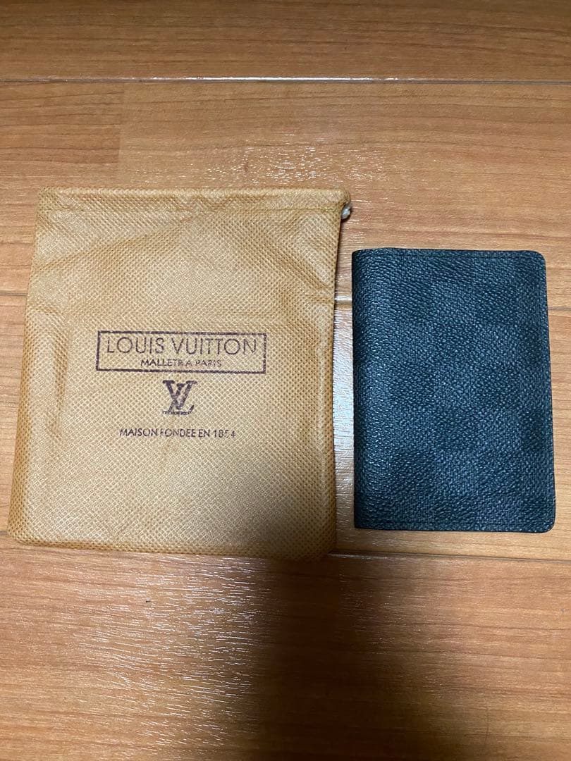 LOUIS VUITTON/ルイヴィトン　ダミエ　名刺入れ