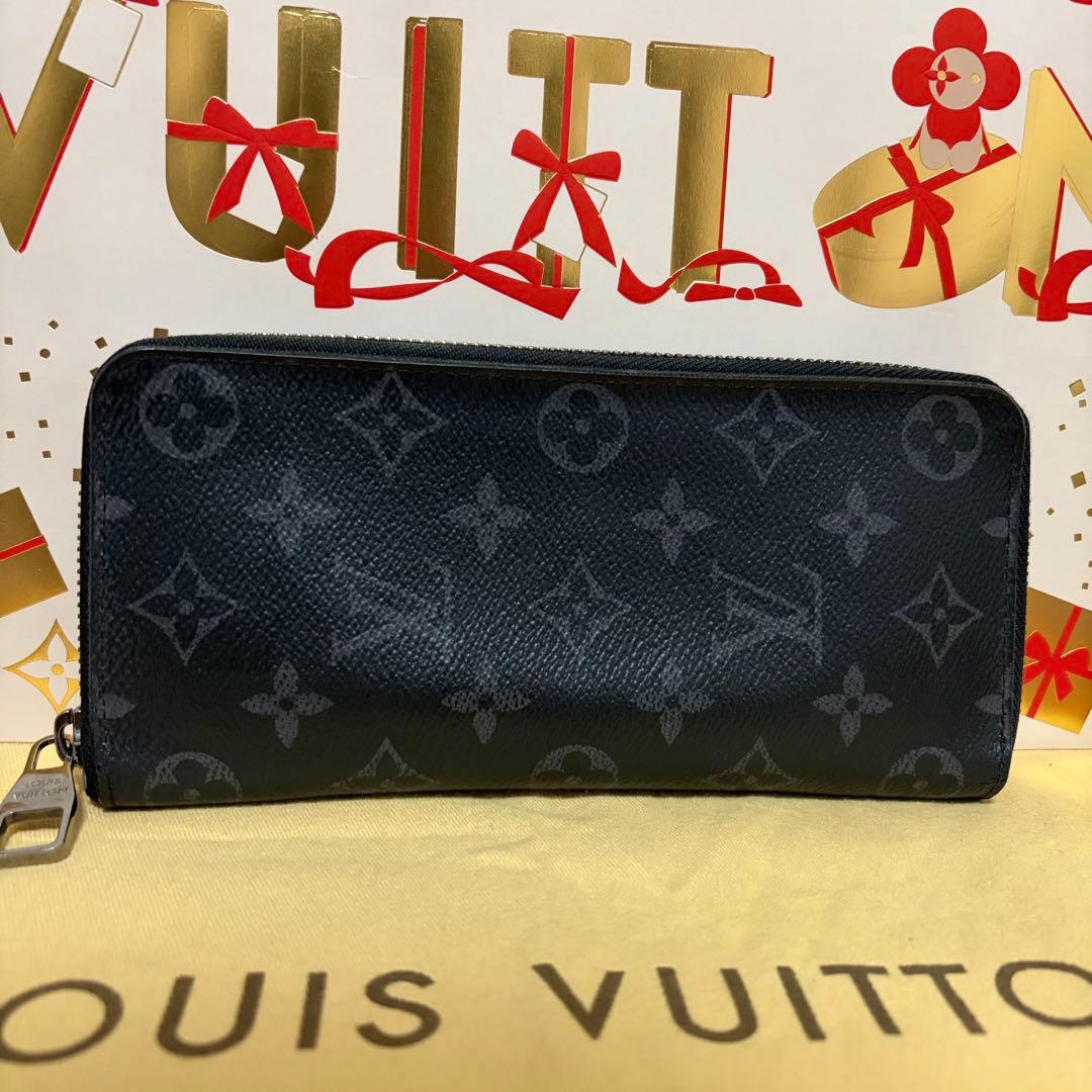 【ZIPANG】ルイヴィトン モノグラム エクリプス ジッピー 長財布