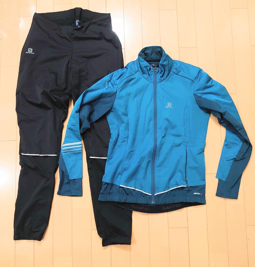 サロモン　クロスカントリースキー　オーバージャージ　サイズS