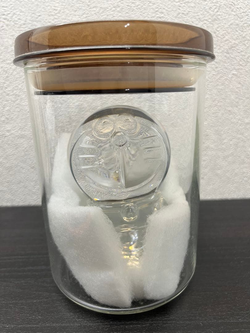 バカラ Baccarat のドラえもん 円筒ケース付き　大値下げ中！