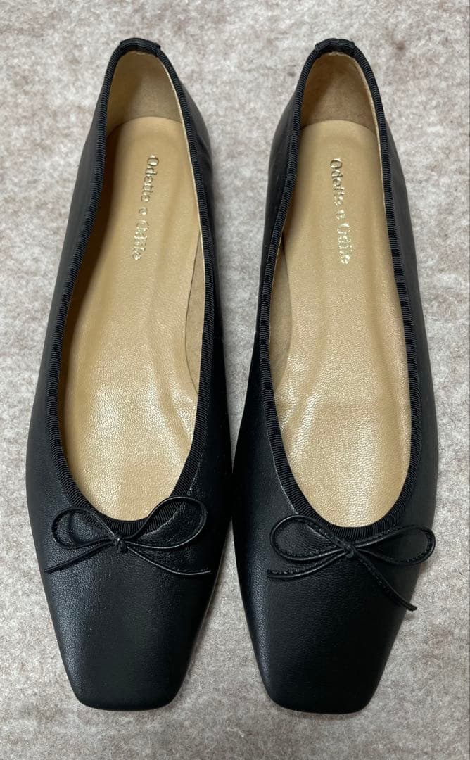 【3756】odette e odile スクエアバレエ FLT10 24cm