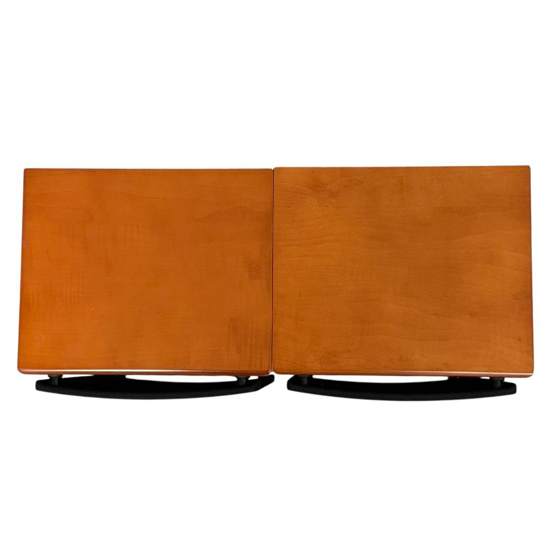 値下・専用不可 DENON デノン SC-A55SG-M 2本 (木目)中古良品