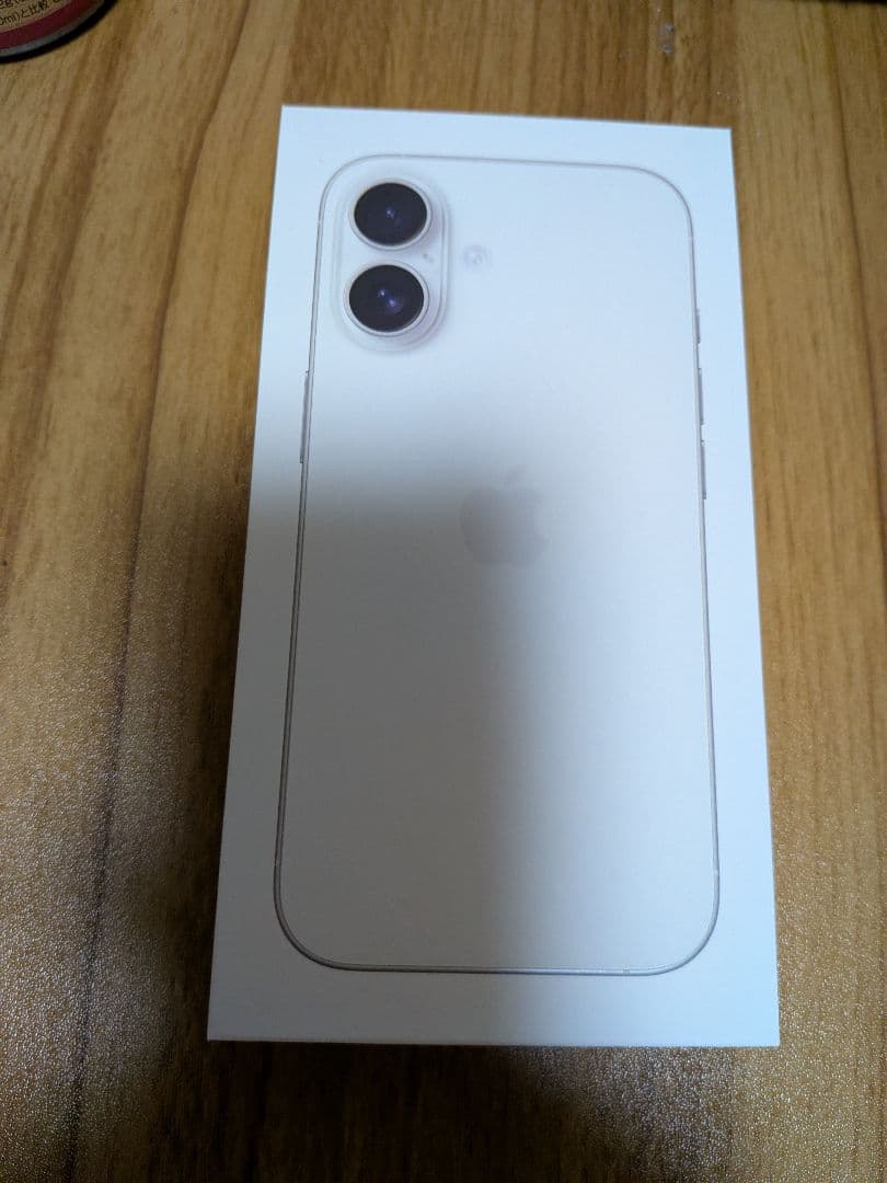 Apple iPhone 16ホワイト 128GB SIMフリー