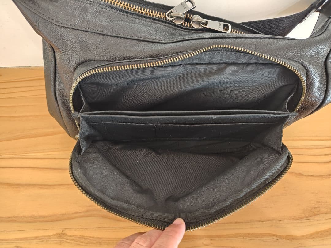 へ*う様 COACH　レザーショルダーバッグ