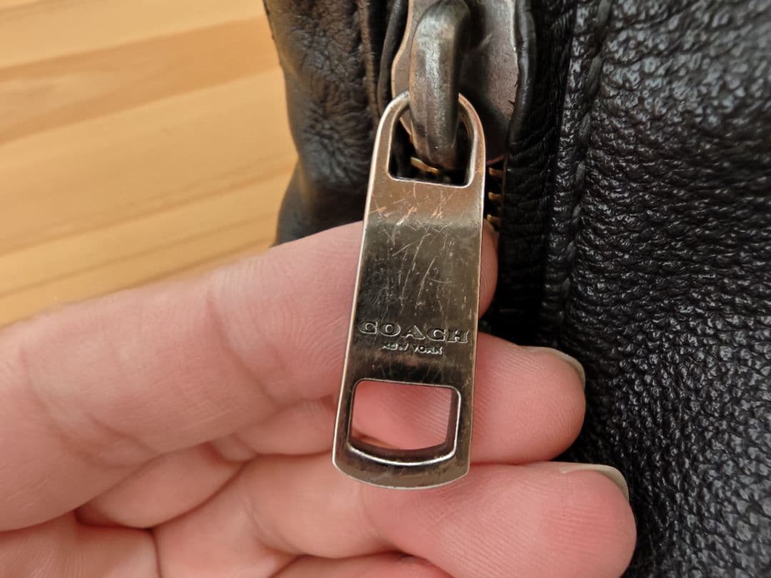 へ*う様 COACH　レザーショルダーバッグ