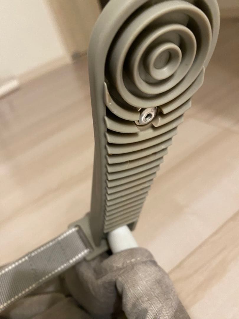 ベビーチェア イングリッシーナ テーブルトレーつき 箱、説明書あり カプチーノ