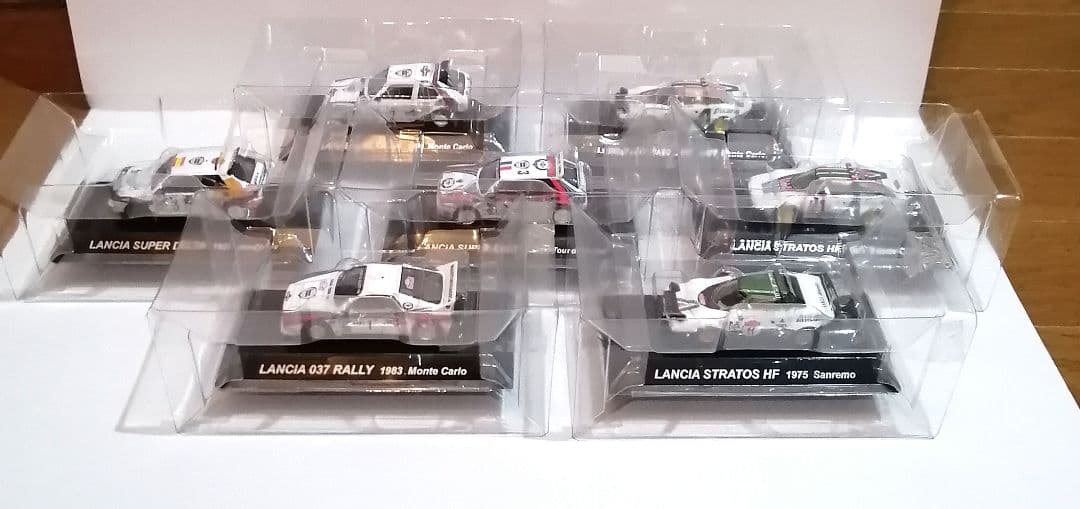 ⭐CMs シーエムズ ラリーカーコレクション ランチア 7台セット⭐