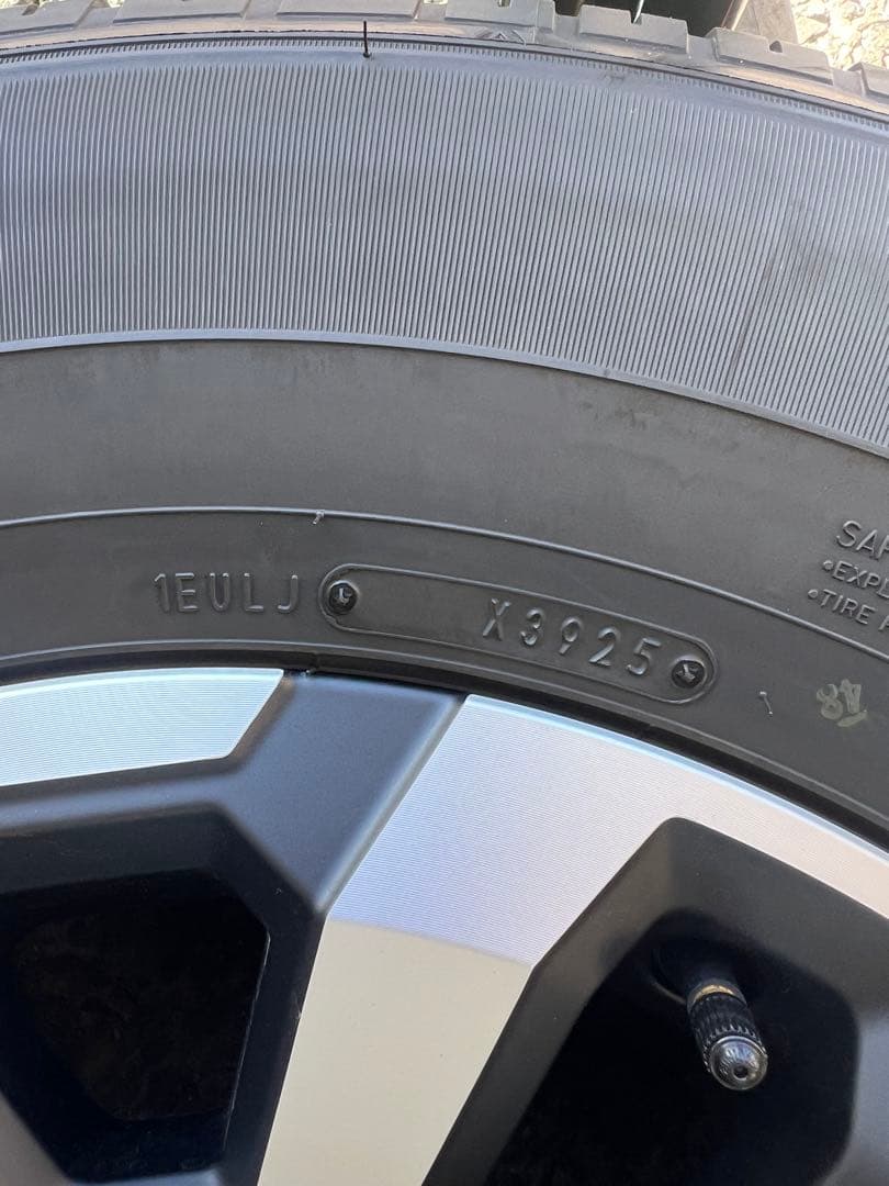 ランクル70 純正　タイヤホイール5本セット　新車外し