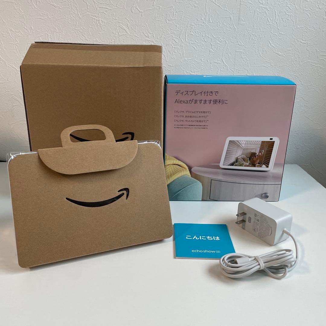 Amazon Echo Show 8 第2世代　グレーシャーホワイト