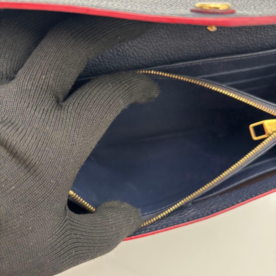 ★極美品★　ルイヴィトン　アンプラント　ポルトフォイユ　サラ　マリーヌ　長財布