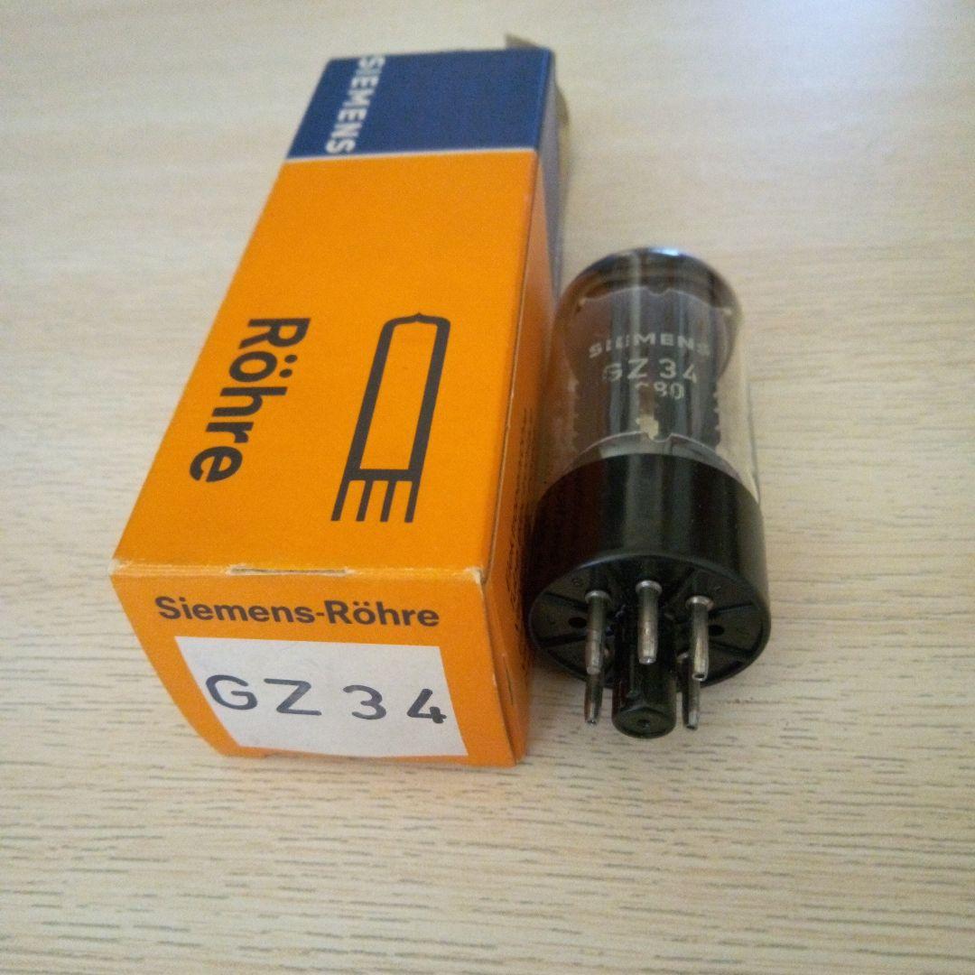 松*一様 Siemens GZ34 真空管 オリジナルボックス付き