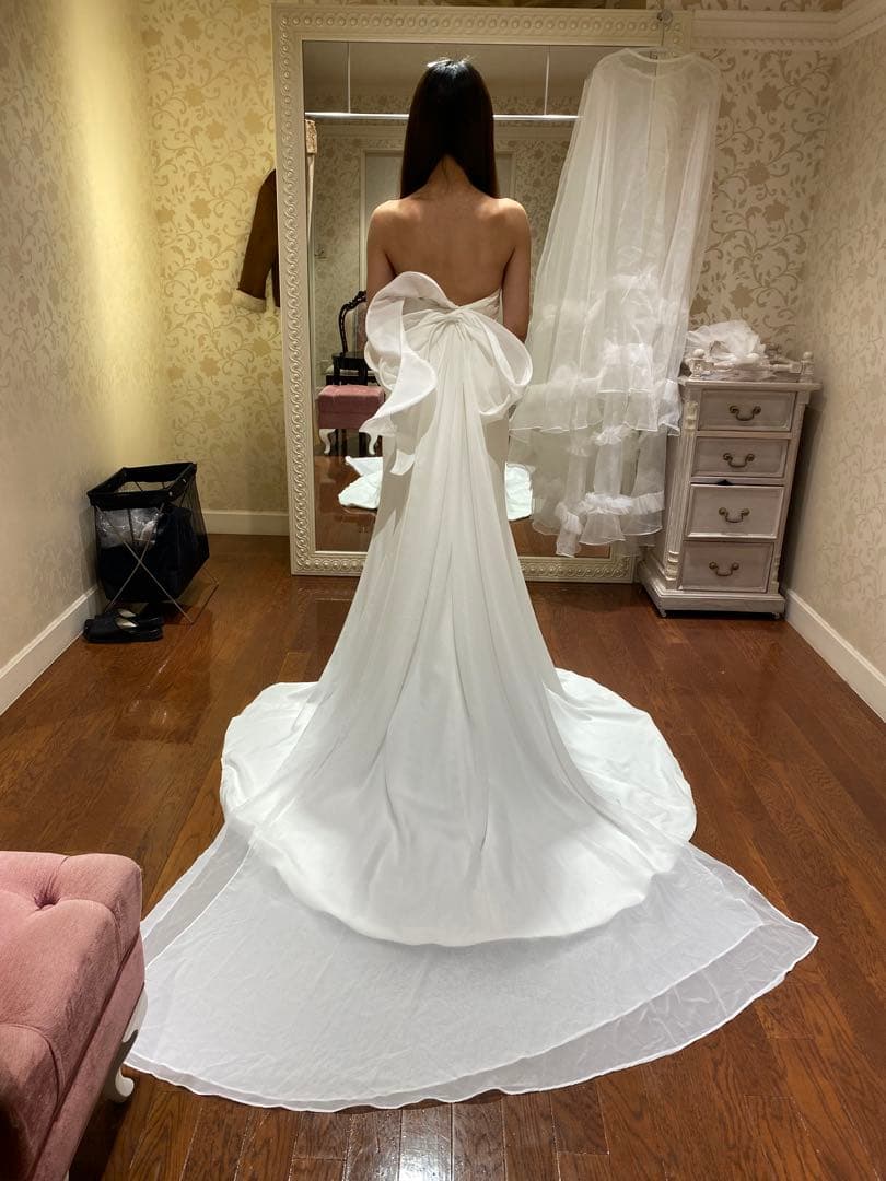 【きいろ】ドレスプロダクション2スタイル可能なオーダーウェディングドレス