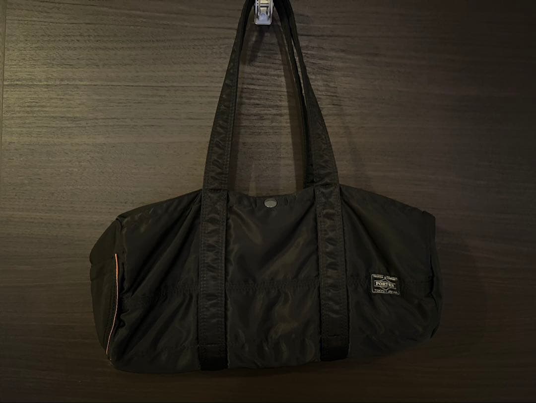 PORTER タンカー　ミニボストン　S ハンドバッグ　ブラック