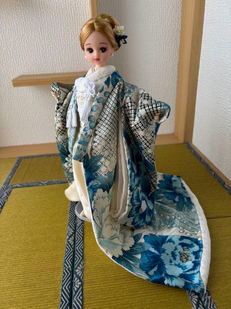 22cmドールサイズ 花嫁衣装　色打掛
