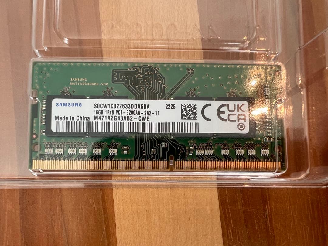 M471A2G43AB2-CWE サムスン16GB DDR4-3200メモリ