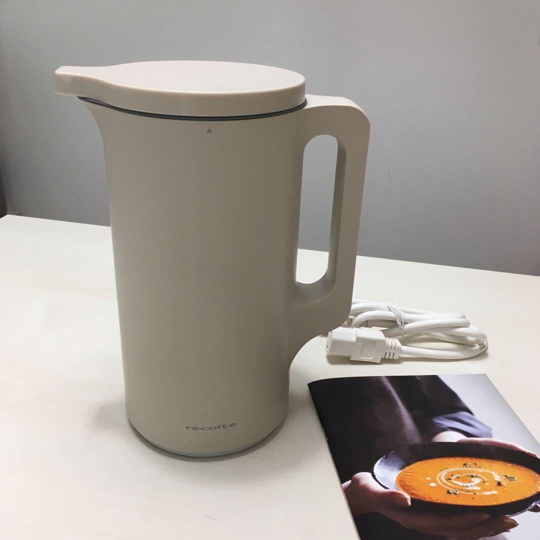 レコルト本体、レシピ本、説明書一式