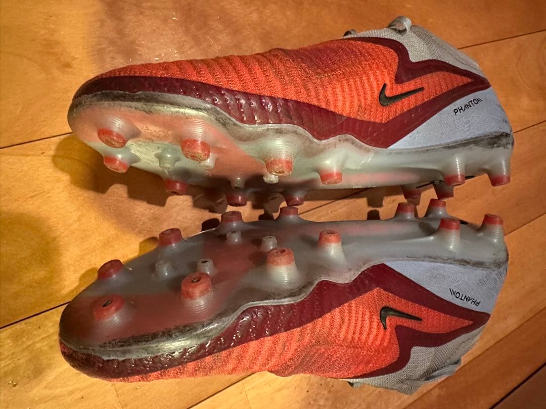 Nike Phantom サッカーシューズ オレンジ/グレー28.０センチ