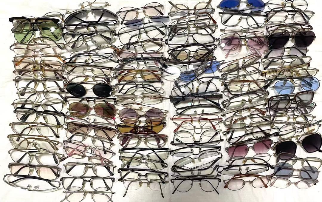 メガネ　ジャンク品まとめ売　120個
