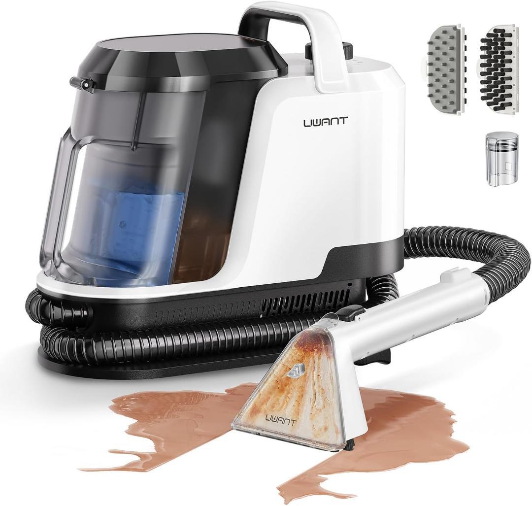 リンサークリーナー 力カーペットクリーナー 大容量 布洗浄 車内　ソファー　軽量