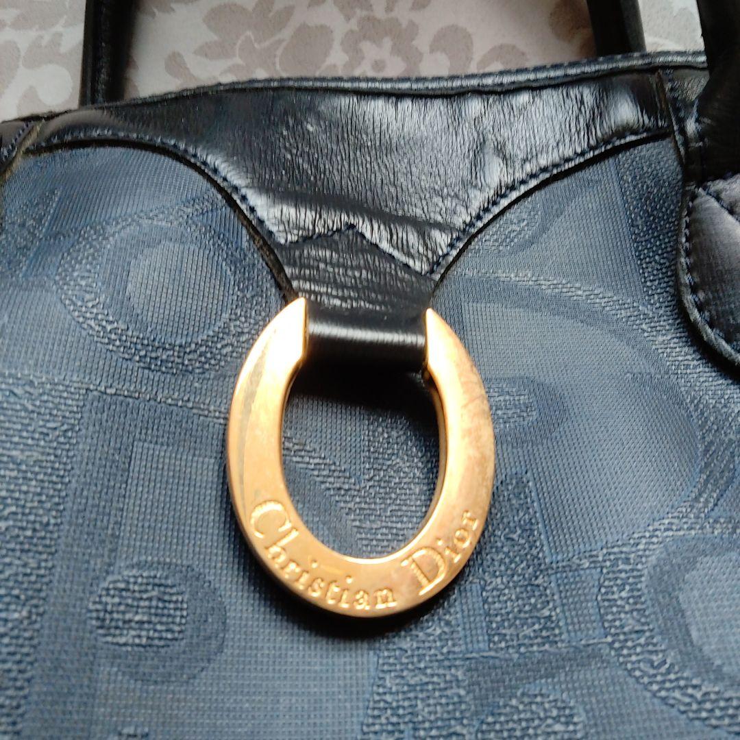 ◆Christian Dior　ディオール スポーツ　ボストンバッグ　✨青✨美品