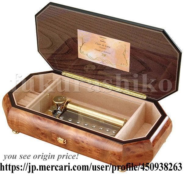 新品72弁最新曲　白雪姫／シンデレラ／眠れる森の美女オルフェウス313オルゴール