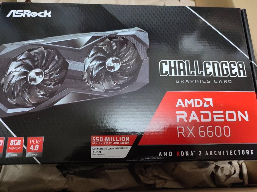 m*a様 ASRock AMD Radeon RX6600 GDDR6 8GB