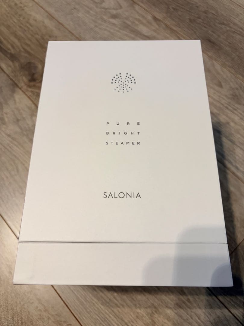 新品未使用品✨SALONIA サロニアスチーマー　ピュアブライトスチーマー