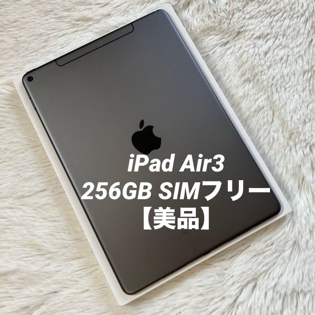 【早い者勝】iPad Air3 256GB SIMフリー 【すぐ発送】【付属品】