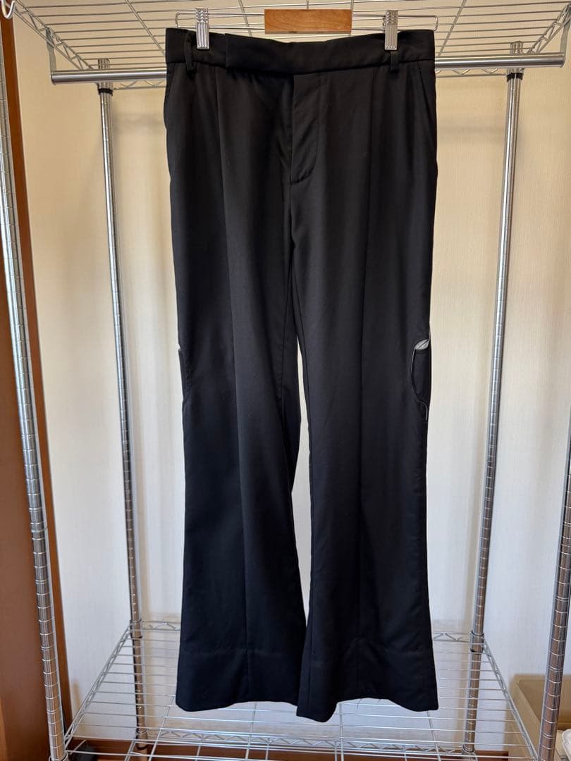 CORNER STONEコーナーストーン　フレアシルエット スラックス