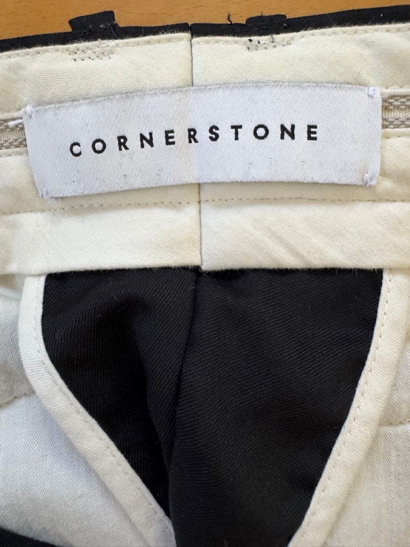 CORNER STONEコーナーストーン　フレアシルエット スラックス