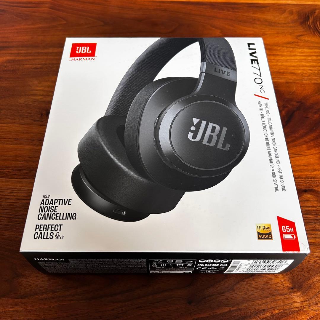JBL LIVE 770 NC ヘッドホン ブラック