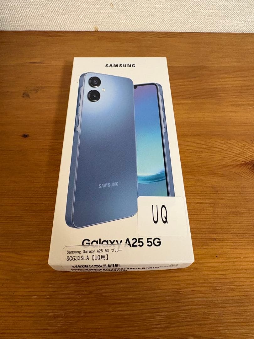Samsung Galaxy A25 5G 本体 64GB ブルー