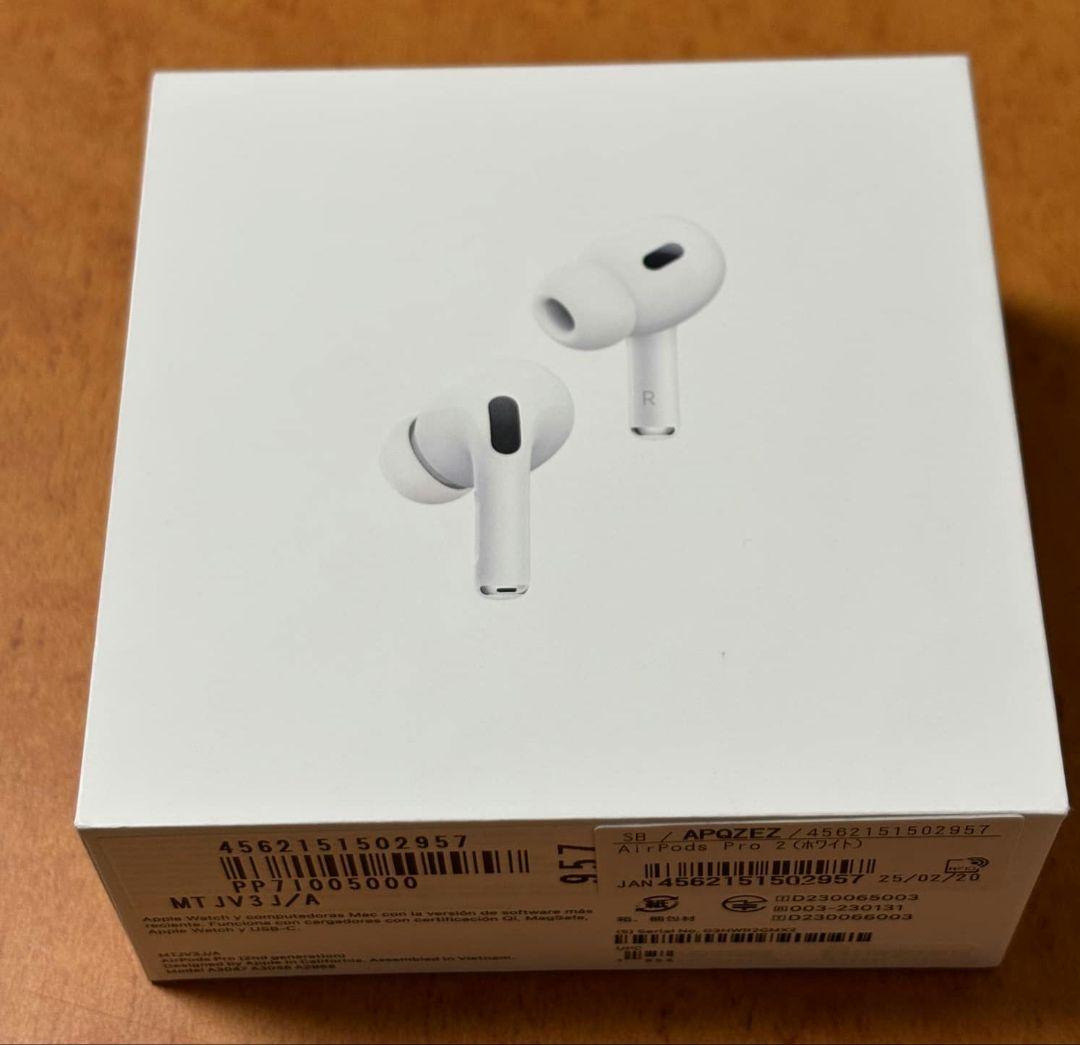 最新2025【新品未使用】AirPods Pro (第2世代) 本体