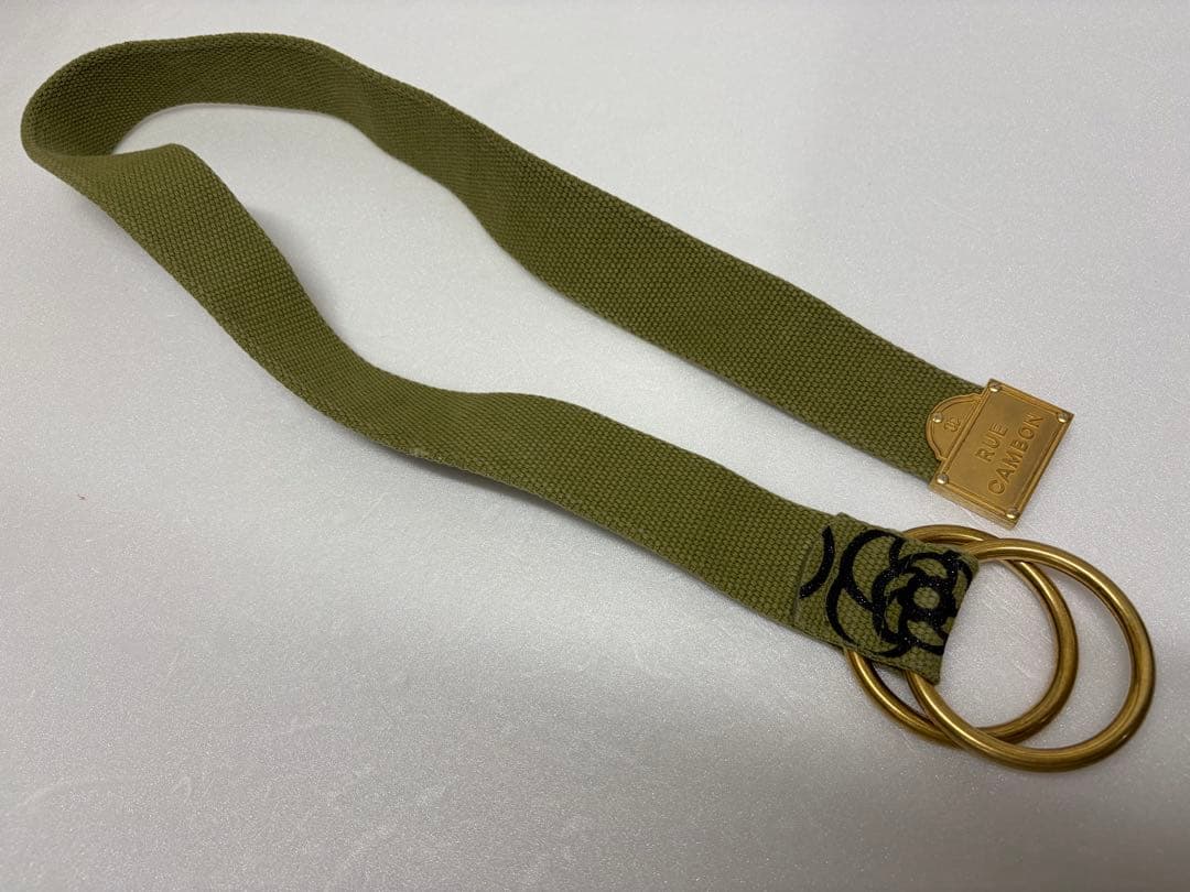 【レア美品】 CHANEL シャネル ベルト ヴィンテージ ゴールド金具