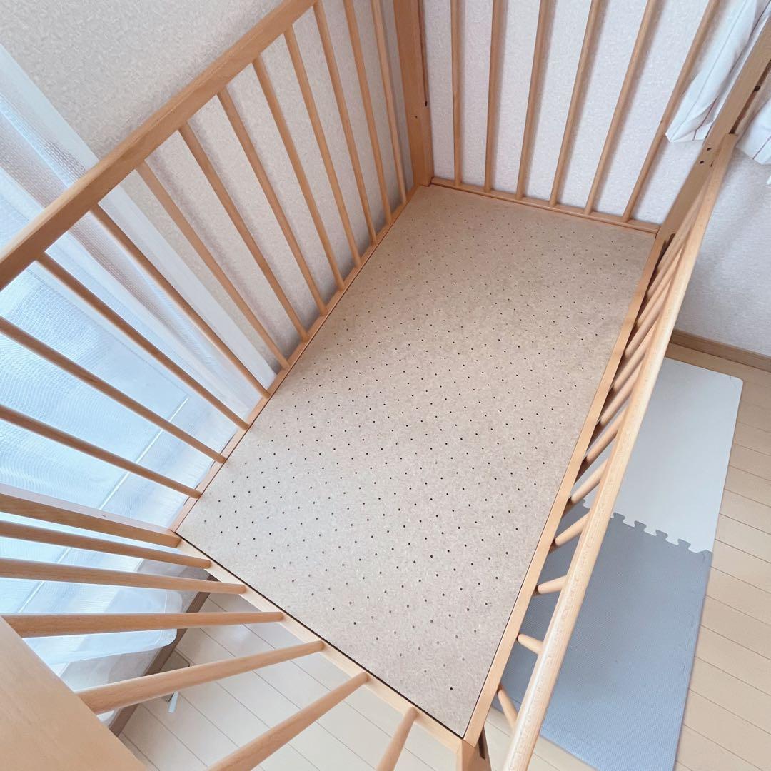 【綺麗✨送料込み❣️】石崎家具　スリーピーベビーベッド　ツースライドベッド⭐︎