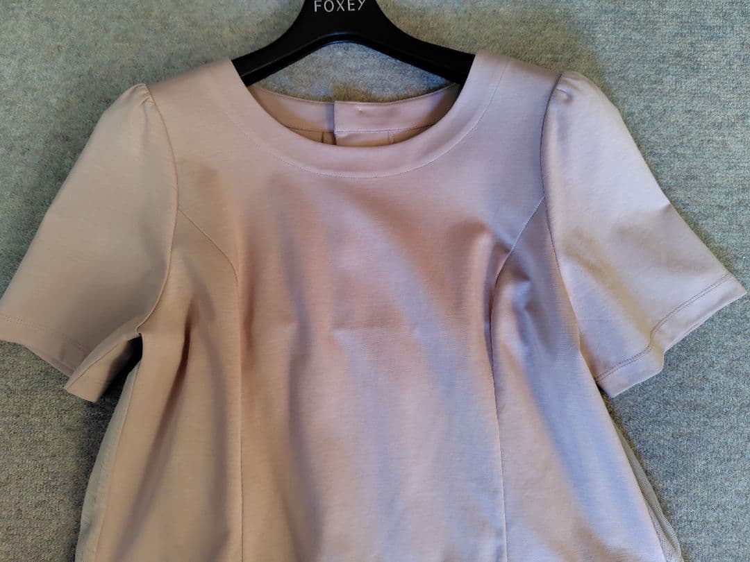 新品TO BE CHICチュールネットコンビ チュニックＭピサンプル31900円