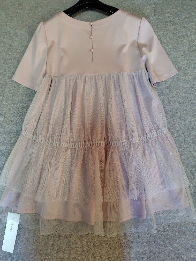 新品TO BE CHICチュールネットコンビ チュニックＭピサンプル31900円