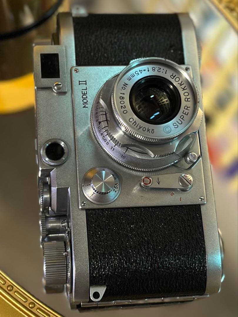 フィルムカメラ Minolta 35 Model II ROKKOR 45mm f2.8